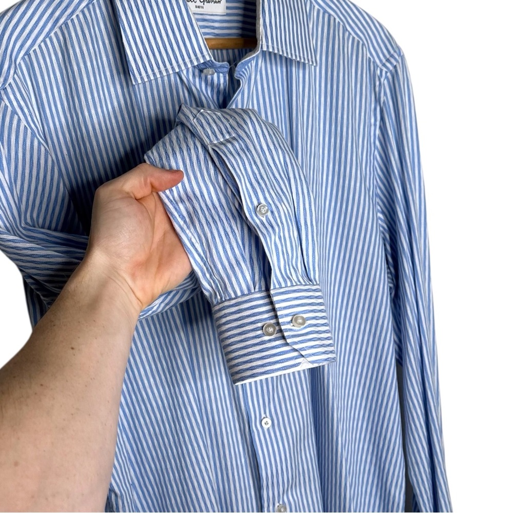 Robert Graham Striped Button Down Shirt - Picture 4 of 7